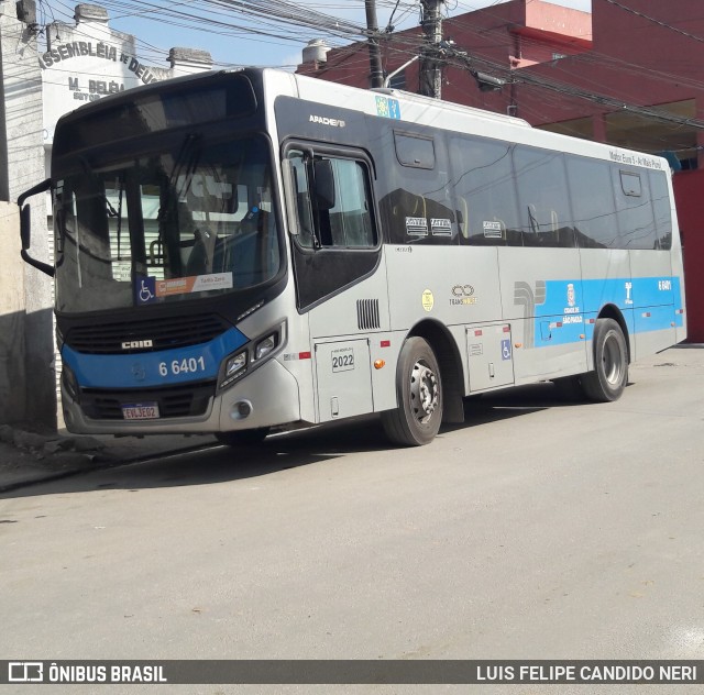 Transwolff Transportes e Turismo 6 6401 na cidade de São Paulo, São Paulo, Brasil, por LUIS FELIPE CANDIDO NERI. Número da foto: #13134969.