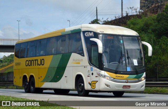Empresa Gontijo de Transportes 19190 na cidade de Santa Isabel, São Paulo, Brasil, por George Miranda. Número da foto: #13135224.