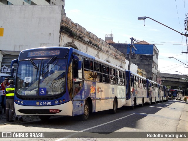 Sambaíba Transportes Urbanos 2 1490 na cidade de São Paulo, São Paulo, Brasil, por Rodolfo Rodrigues. Número da foto: #13134024.