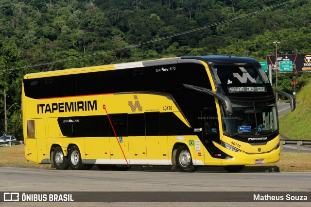Viação Nova Itapemirim 40176 na cidade de Rio Bonito, Rio de Janeiro, Brasil, por Matheus Souza. Número da foto: #13135579.