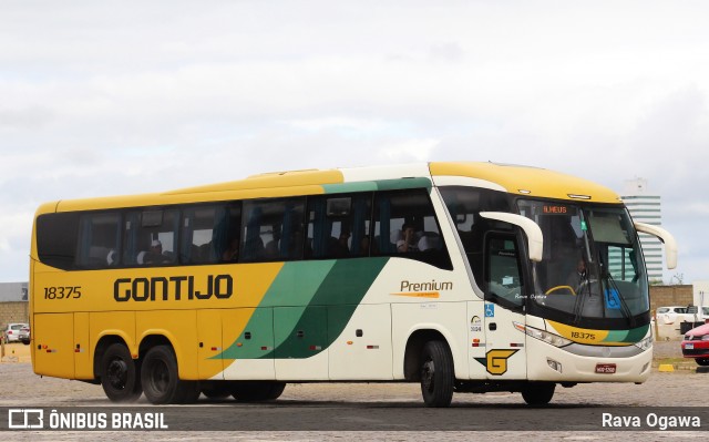 Empresa Gontijo de Transportes 18375 na cidade de Vitória da Conquista, Bahia, Brasil, por Rava Ogawa. Número da foto: #13134914.