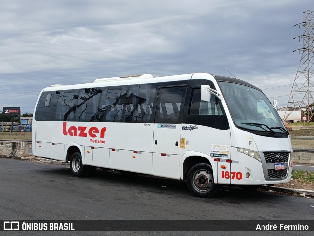 Lazer Turismo - Lazer Transportes Rodoviários 1870 na cidade de Sumaré, São Paulo, Brasil, por André Fermino . Número da foto: #13134932.