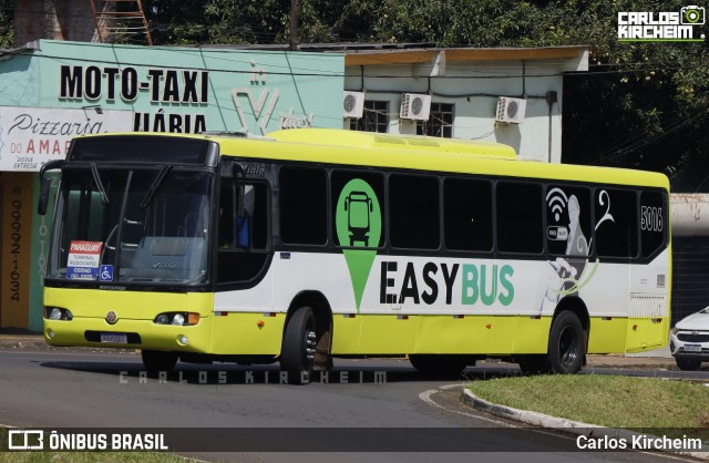 EasyBus 5016 na cidade de Foz do Iguaçu, Paraná, Brasil, por Carlos Kircheim. Número da foto: #13134502.