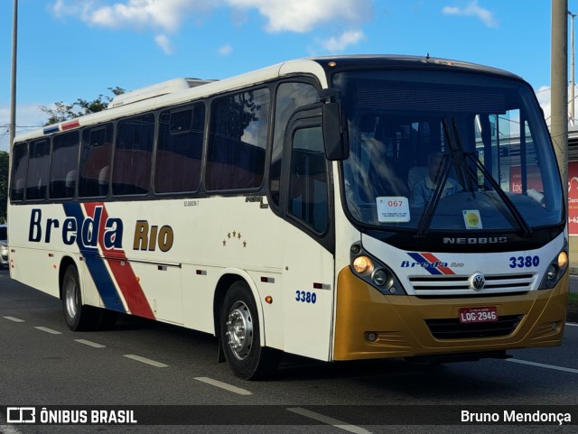 Breda Rio 3380 na cidade de Rio de Janeiro, Rio de Janeiro, Brasil, por Bruno Mendonça. Número da foto: #13133831.