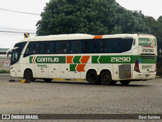 Empresa Gontijo de Transportes 21290 na cidade de Vitória da Conquista, Bahia, Brasil, por Davi Santos. Número da foto: #13135326.