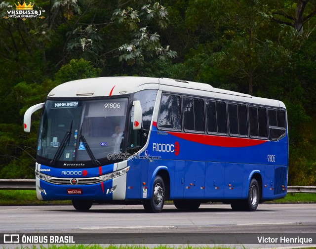 Viação Riodoce 91805 na cidade de Petrópolis, Rio de Janeiro, Brasil, por Victor Henrique. Número da foto: #13135589.