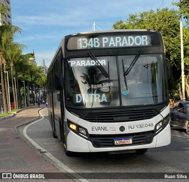 Evanil Transportes e Turismo RJ 132.048 na cidade de Nova Iguaçu, Rio de Janeiro, Brasil, por Ruan Silva. Número da foto: #13133093.