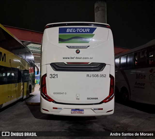 Bel-Tour Transportes e Turismo 321 na cidade de Queluz, São Paulo, Brasil, por Andre Santos de Moraes. Número da foto: #13135010.