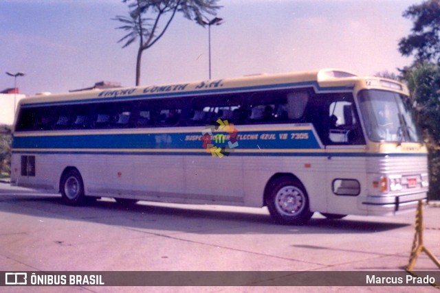 Viação Cometa 7305 na cidade de São Paulo, São Paulo, Brasil, por Marcus Prado. Número da foto: #13133714.