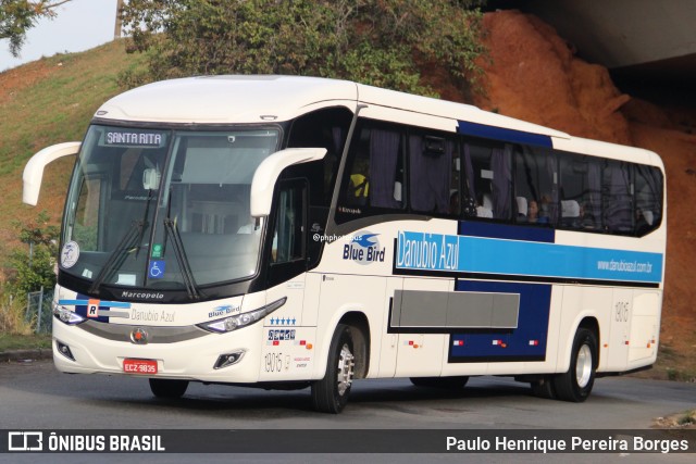 VIDA - Viação Danúbio Azul 19015 na cidade de Campinas, São Paulo, Brasil, por Paulo Henrique Pereira Borges. Número da foto: #13135356.