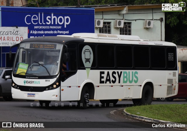 EasyBus 5015 na cidade de Foz do Iguaçu, Paraná, Brasil, por Carlos Kircheim. Número da foto: #13134494.