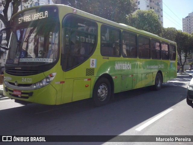 Viação Fortaleza 2.4.123 na cidade de Niterói, Rio de Janeiro, Brasil, por Marcelo Pereira. Número da foto: #13133067.