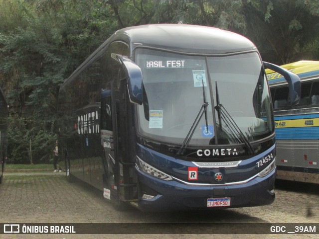 Viação Cometa 724524 na cidade de Campinas, São Paulo, Brasil, por GDC __39AM. Número da foto: #13133785.