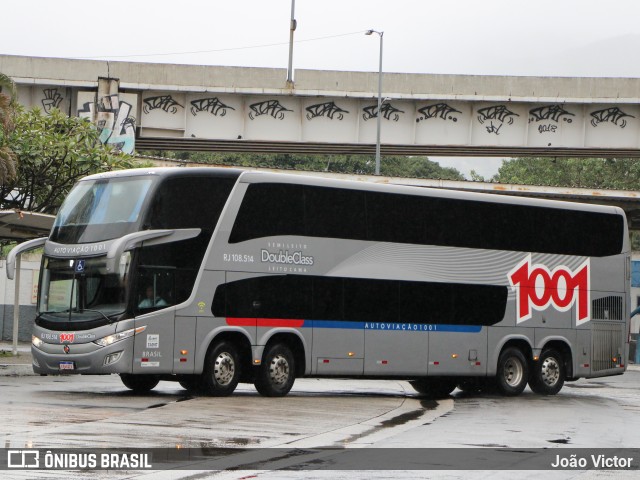 Auto Viação 1001 RJ 108.514 na cidade de Rio de Janeiro, Rio de Janeiro, Brasil, por João Victor. Número da foto: #13135291.