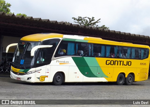 Empresa Gontijo de Transportes 19515 na cidade de Vitória da Conquista, Bahia, Brasil, por Luis Davi. Número da foto: #13134137.