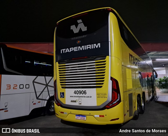 Viação Nova Itapemirim 40906 na cidade de Queluz, São Paulo, Brasil, por Andre Santos de Moraes. Número da foto: #13134862.
