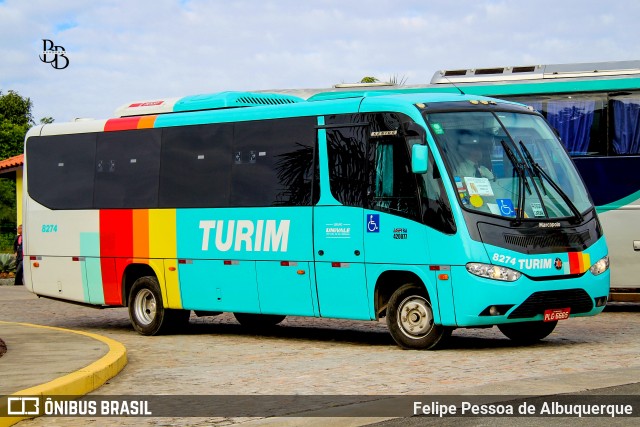 Turim Transportes e Serviços 8274 na cidade de Camaçari, Bahia, Brasil, por Felipe Pessoa de Albuquerque. Número da foto: #13134340.