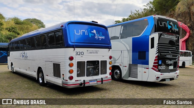 Unisul Viagens 320 na cidade de Campinas, São Paulo, Brasil, por Fábio Santos. Número da foto: #13134214.