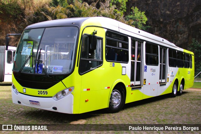 Itajaí Transportes Coletivos 2059 na cidade de Campinas, São Paulo, Brasil, por Paulo Henrique Pereira Borges. Número da foto: #13135292.