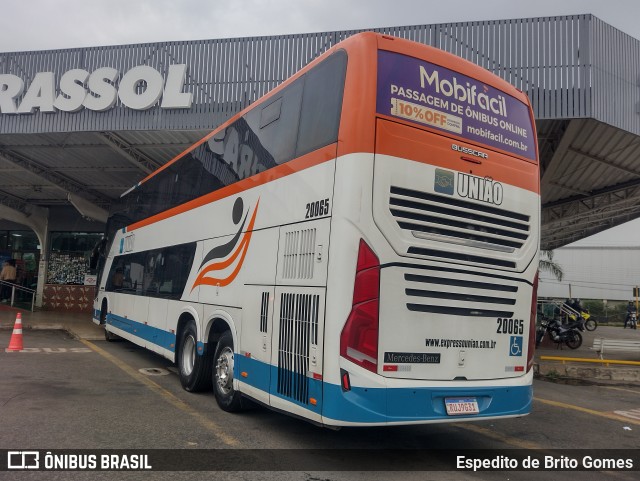 Expresso União 20065 na cidade de Mogi Guaçu, São Paulo, Brasil, por Espedito de Brito Gomes. Número da foto: #13134962.