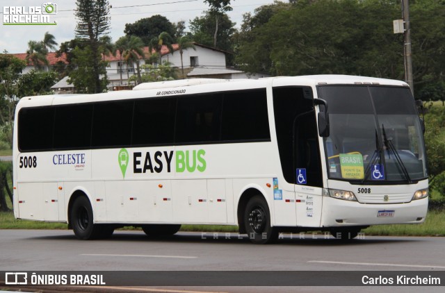 EasyBus 5008 na cidade de Foz do Iguaçu, Paraná, Brasil, por Carlos Kircheim. Número da foto: #13134462.