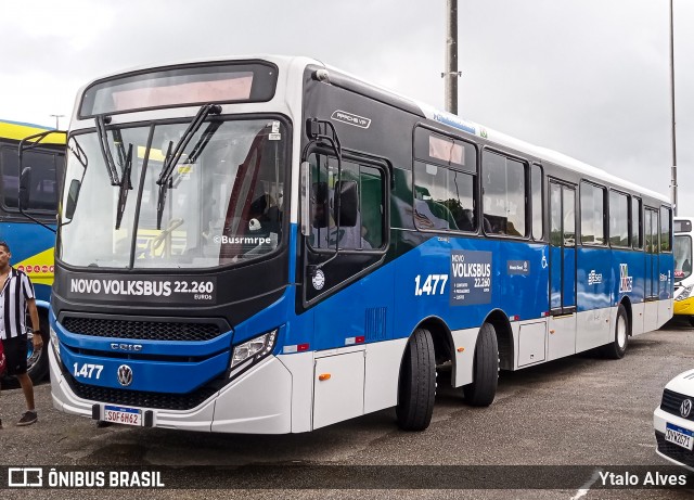 Itamaracá Transportes 1.477 na cidade de Caruaru, Pernambuco, Brasil, por Ytalo Alves. Número da foto: #13135925.