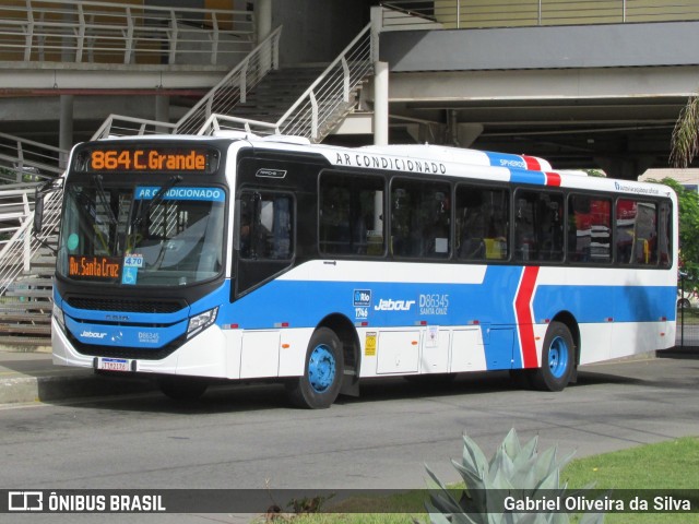 Auto Viação Jabour D86345 na cidade de Rio de Janeiro, Rio de Janeiro, Brasil, por Gabriel Oliveira da Silva. Número da foto: #13135824.