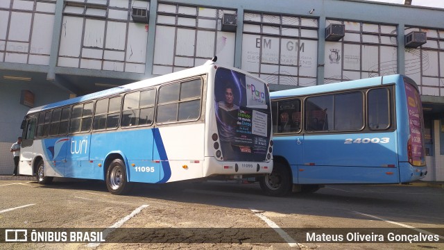 Turi Transportes - Pará de Minas 11095 na cidade de Pará de Minas, Minas Gerais, Brasil, por Mateus Oliveira Gonçalves. Número da foto: #13134039.