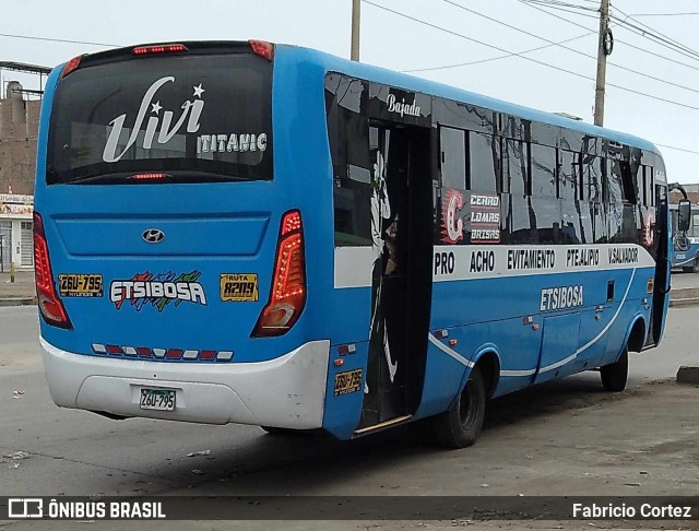 ETSIBOSA - Empresa de Transportes Simon Bolívar  na cidade de Villa El Salvador, Lima, Lima Metropolitana, Peru, por Fabricio Cortez. Número da foto: #13133136.