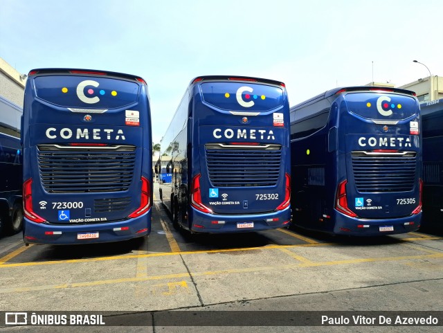 Viação Cometa 725302 na cidade de São Paulo, São Paulo, Brasil, por Paulo Vitor De Azevedo. Número da foto: #13134059.