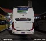 Bel-Tour Transportes e Turismo 321 na cidade de Queluz, São Paulo, Brasil, por Andre Santos de Moraes. Número da foto: #13135010.