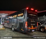 Transportes Única Petrópolis RJ 163.031 na cidade de Queluz, São Paulo, Brasil, por Andre Santos de Moraes. Número da foto: #13133957.
