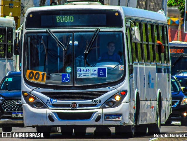 AVP - Auto Viação Paraíso 5500 na cidade de Aracaju, Sergipe, Brasil, por Ronald Gabriel. Número da foto: #13138480.