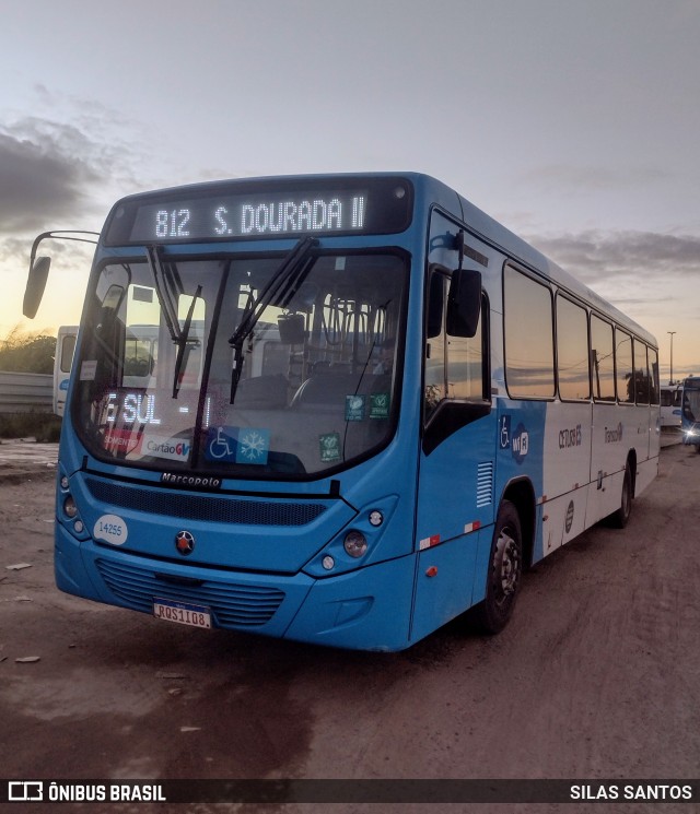 Serramar Transporte Coletivo 14255 na cidade de Serra, Espírito Santo, Brasil, por SILAS SANTOS. Número da foto: #13136202.