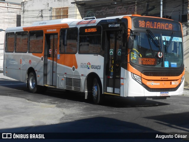 Expresso Nossa Senhora da Glória B06050 na cidade de Nova Iguaçu, Rio de Janeiro, Brasil, por Augusto César. Número da foto: #13137160.