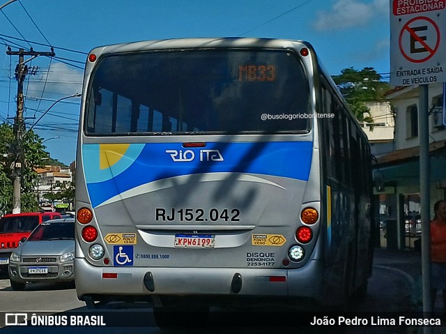 Rio Ita RJ 152.042 na cidade de Rio Bonito, Rio de Janeiro, Brasil, por João Pedro Lima Fonseca. Número da foto: #13136681.