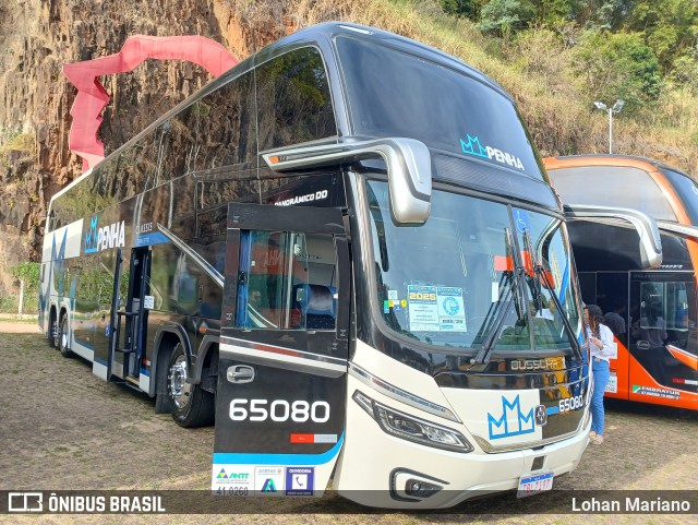 Empresa de Ônibus Nossa Senhora da Penha 65080 na cidade de Campinas, São Paulo, Brasil, por Lohan Mariano. Número da foto: #13136906.