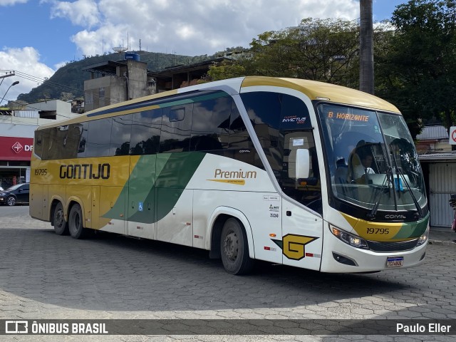 Empresa Gontijo de Transportes 19795 na cidade de Manhuaçu, Minas Gerais, Brasil, por Paulo Eller. Número da foto: #13136096.