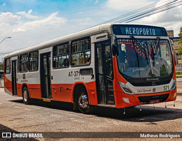 Empresa de Transportes Nova Marambaia AT-371 na cidade de Belém, Pará, Brasil, por Matheus Rodrigues. Número da foto: #13136911.