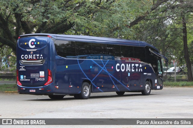 Viação Cometa 724519 na cidade de São Paulo, São Paulo, Brasil, por Paulo Alexandre da Silva. Número da foto: #13137811.