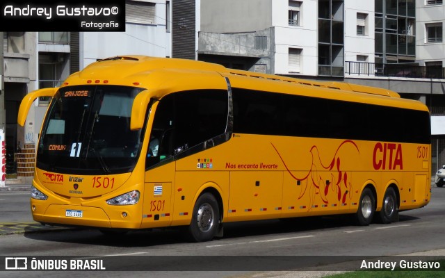 CITA - Compañía Interdepartamental de Transporte Automotor 1501 na cidade de Montevideo, Montevideo, Uruguai, por Andrey Gustavo. Número da foto: #13138083.