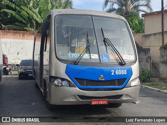 Transcooper > Norte Buss 2 6088 na cidade de São Paulo, São Paulo, Brasil, por Luiz Fernando Lopes. Número da foto: #13136573.