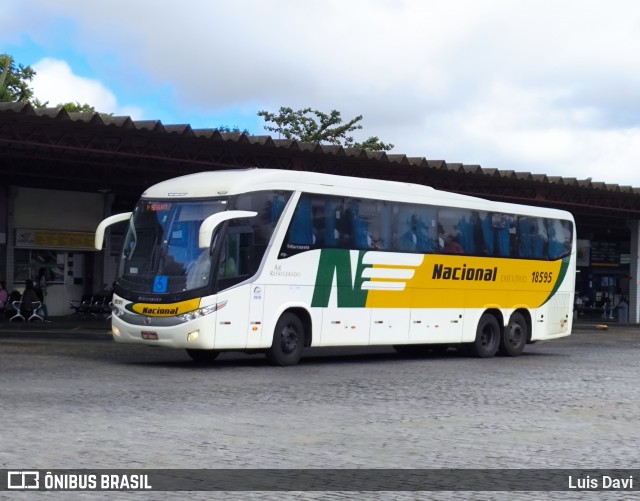 Viação Nacional 18595 na cidade de Vitória da Conquista, Bahia, Brasil, por Luis Davi. Número da foto: #13137012.