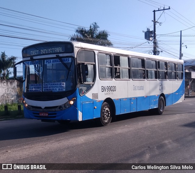 Transportes Barata BN-99020 na cidade de Ananindeua, Pará, Brasil, por Carlos Welington Silva Melo. Número da foto: #13136874.