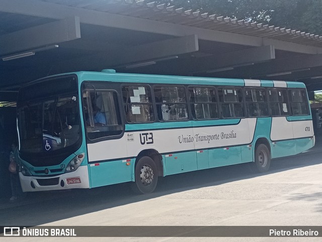 UTB - União Transporte Brasília 4700 na cidade de Brazlândia, Distrito Federal, Brasil, por Pietro Ribeiro. Número da foto: #13136326.