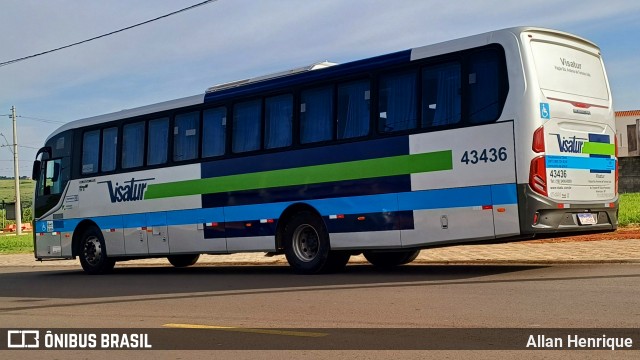 Visatur - Viação Santo Antônio de Turismo 43436 na cidade de Paulínia, São Paulo, Brasil, por Allan Henrique. Número da foto: #13136169.