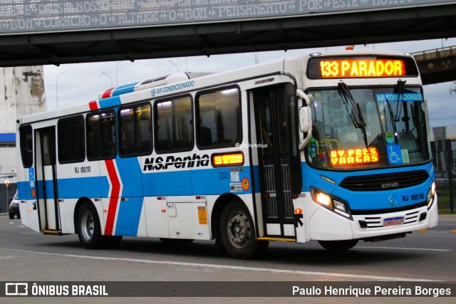 Viação Nossa Senhora da Penha RJ 188.110 na cidade de Rio de Janeiro, Rio de Janeiro, Brasil, por Paulo Henrique Pereira Borges. Número da foto: #13137964.