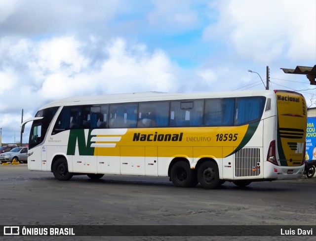 Viação Nacional 18595 na cidade de Vitória da Conquista, Bahia, Brasil, por Luis Davi. Número da foto: #13137016.