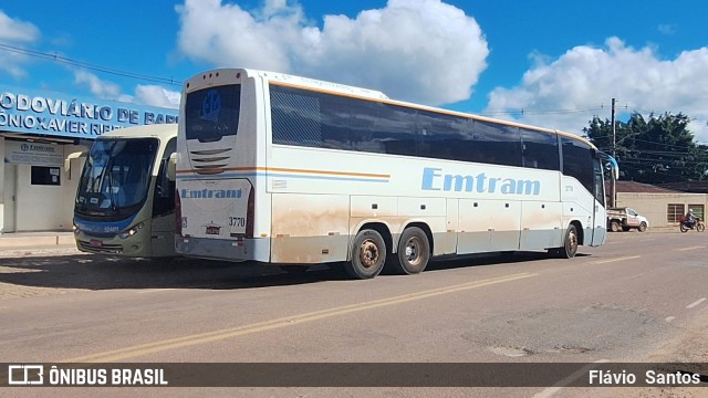 Emtram 3770 na cidade de Barra da Estiva, Bahia, Brasil, por Flávio  Santos. Número da foto: #13136175.