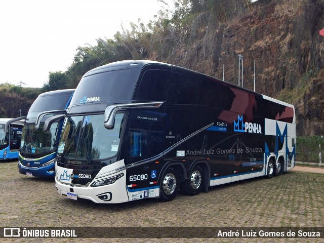 Empresa de Ônibus Nossa Senhora da Penha 65080 na cidade de Campinas, São Paulo, Brasil, por André Luiz Gomes de Souza. Número da foto: #13138444.